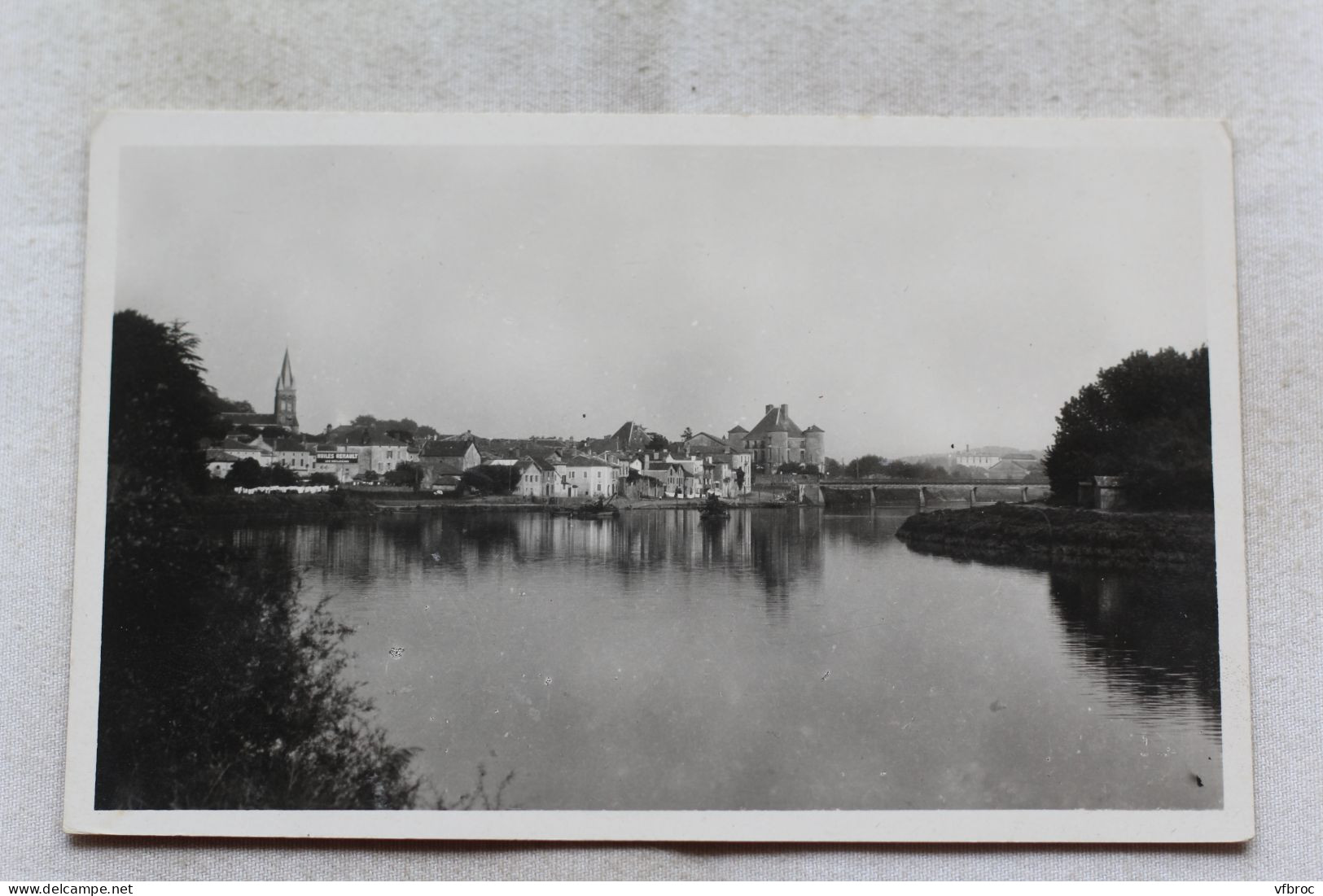 Cpsm, Peyrehorade, vue des bords du Gave, Landes 40