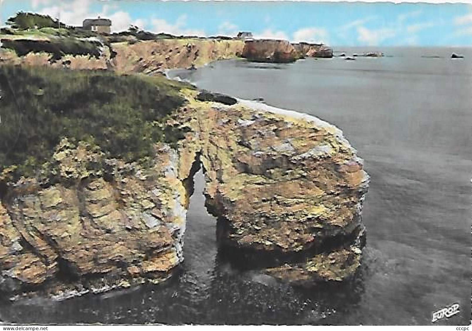 CPSM Piriac-sur-Mer Pointe du Castelli Le Passage de la Mariée