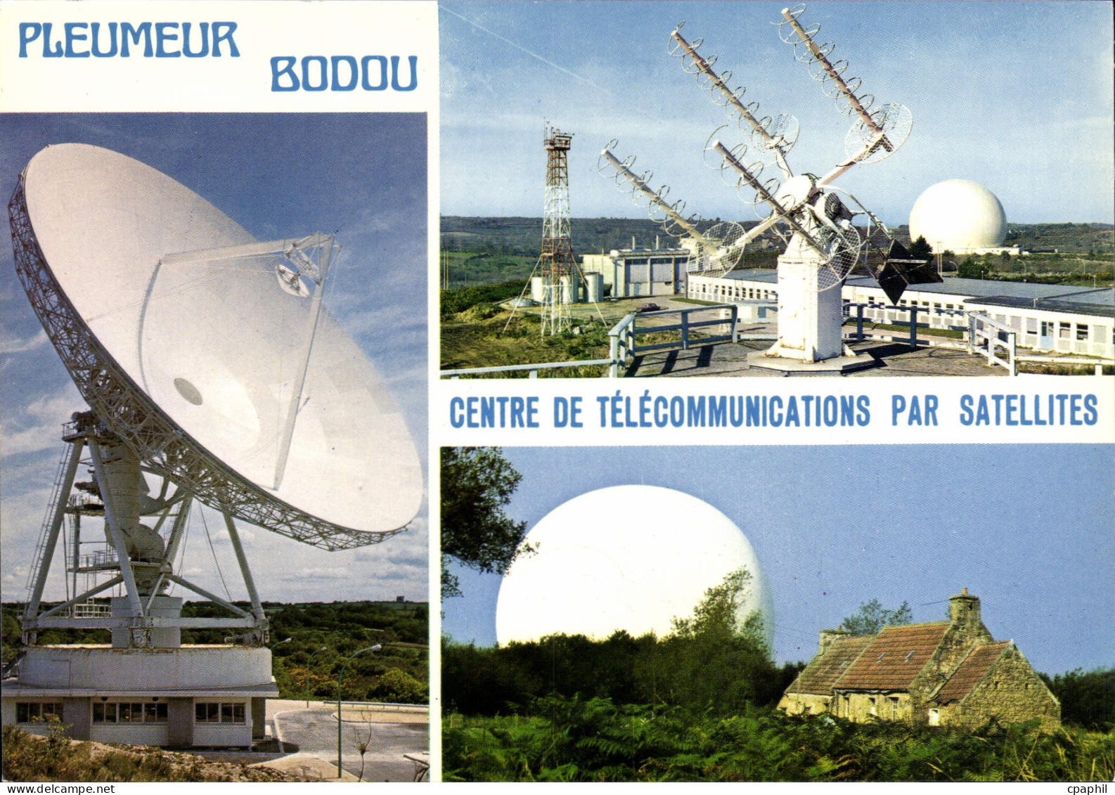 CPSM Pleumeur Bodou Le Centre De Telecommunications Par Satellites