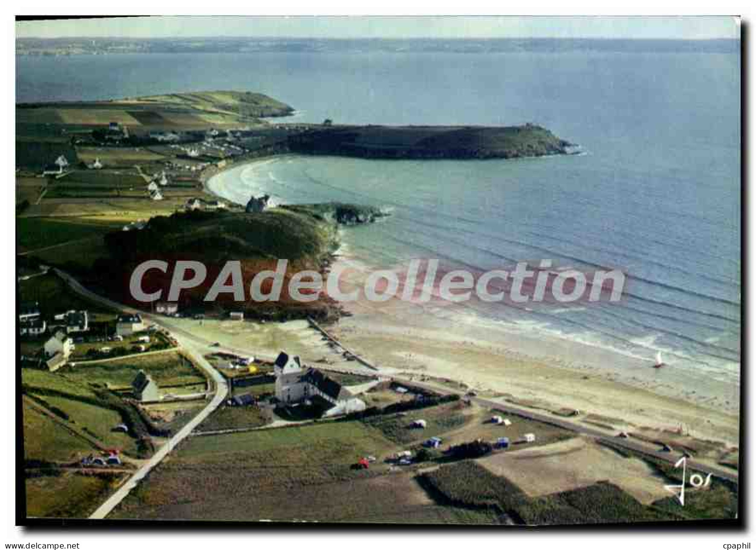 CPSM Plomodiern les plages de Lestrevet et de pors ar Vag