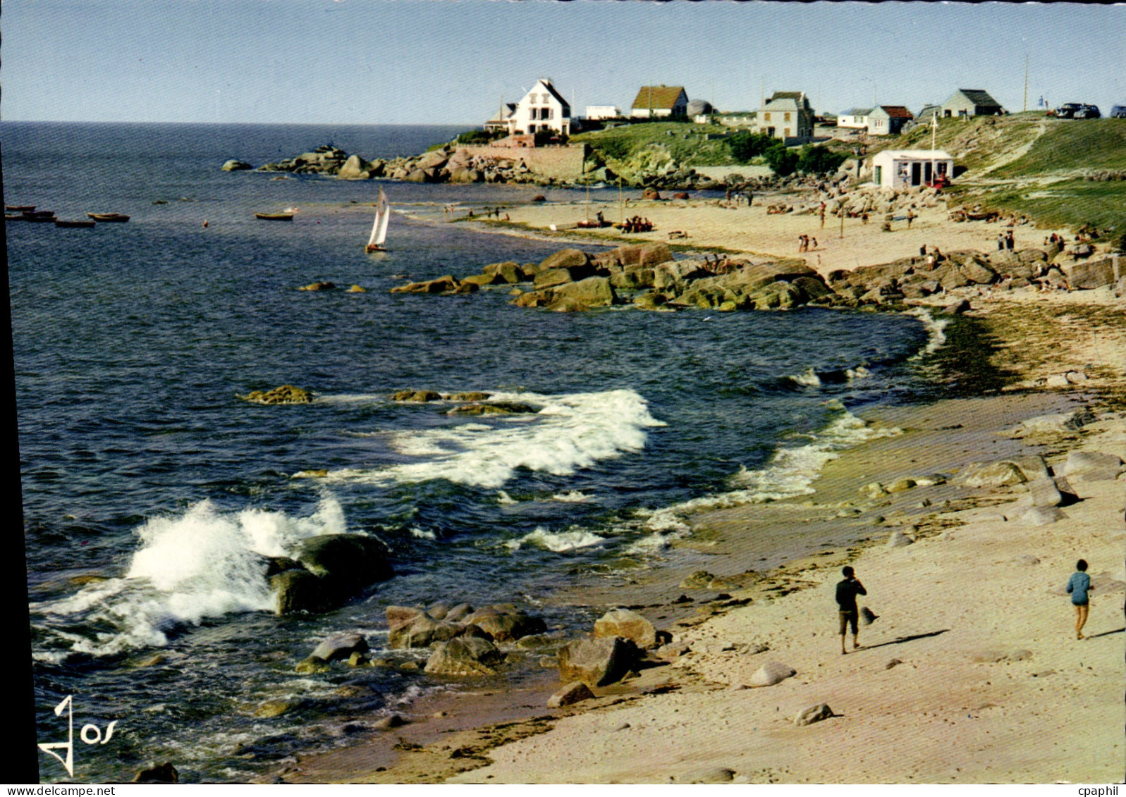 CPSM Plouescat La Plage