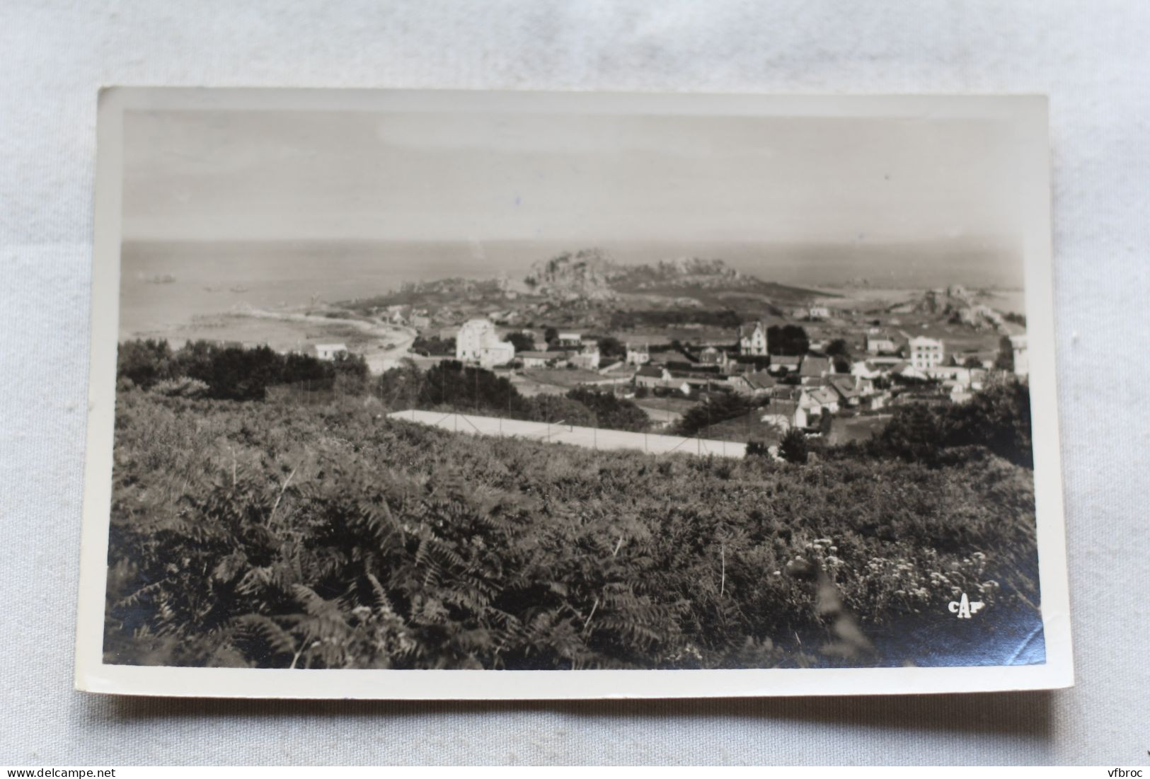 Cpsm, Plougasnou, Trégastel, Primel, vue générale, Finistère 29