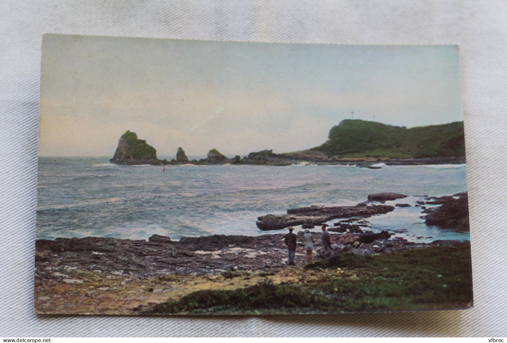 Cpsm, pointe des Châteaux, Guadeloupe