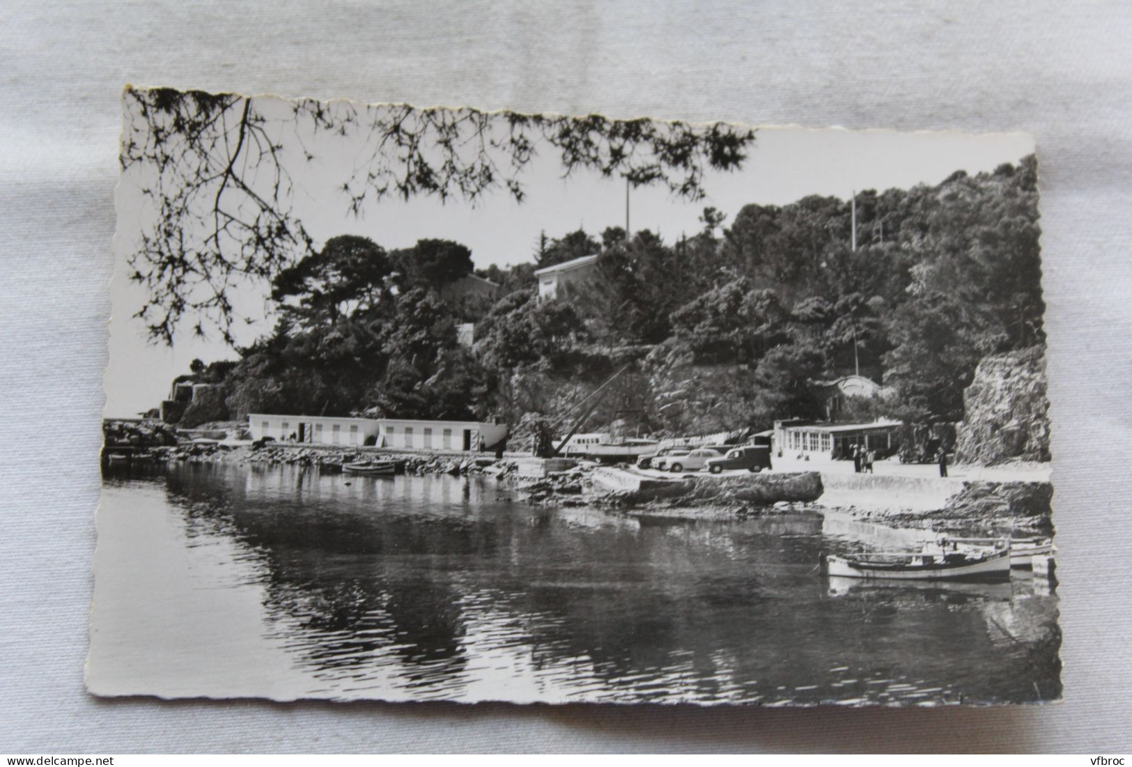 Cpsm, presqu'ile de Giens, le Niel et le port, Var 83