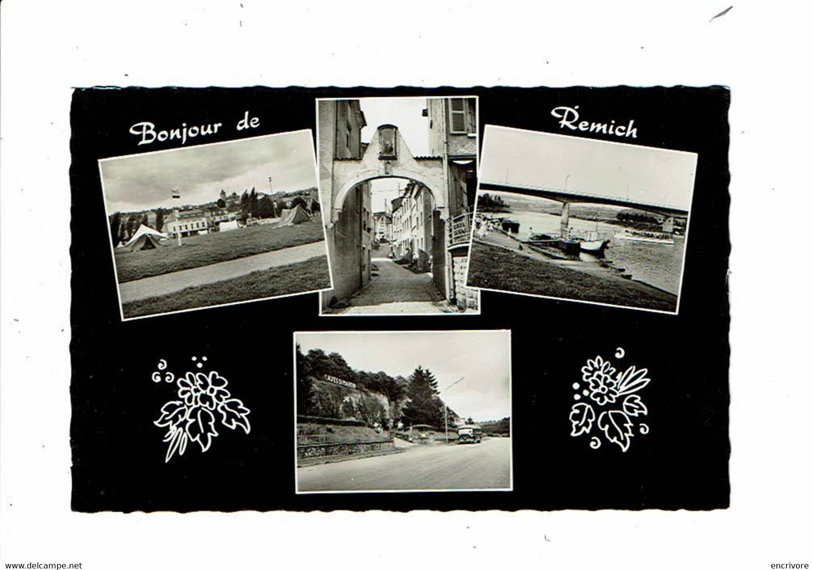 cpsm REMICH bonjour de Remich multivues