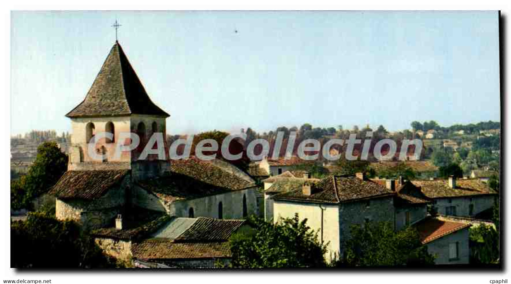 CPSM RIBERAC vieille église