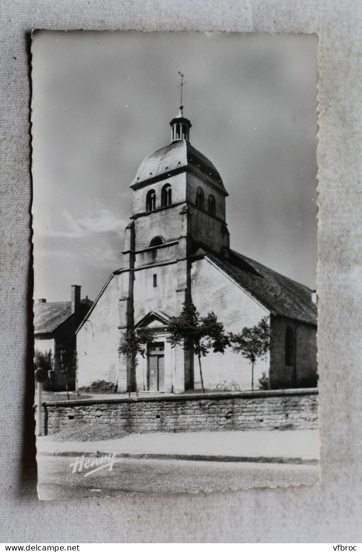 Cpsm, Rimaucourt, l'église, haute marne 52