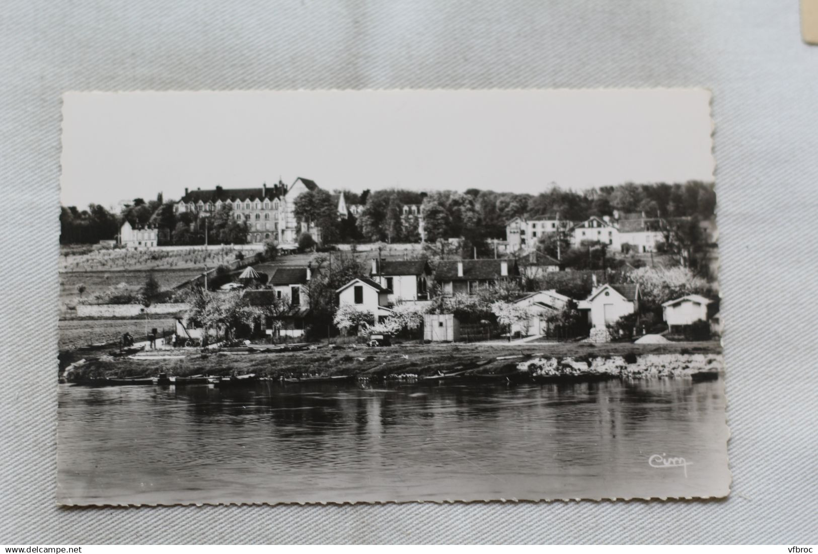 Cpsm, Ris Orangis, le préventorium Minoret vu de Ris, Essonne 91