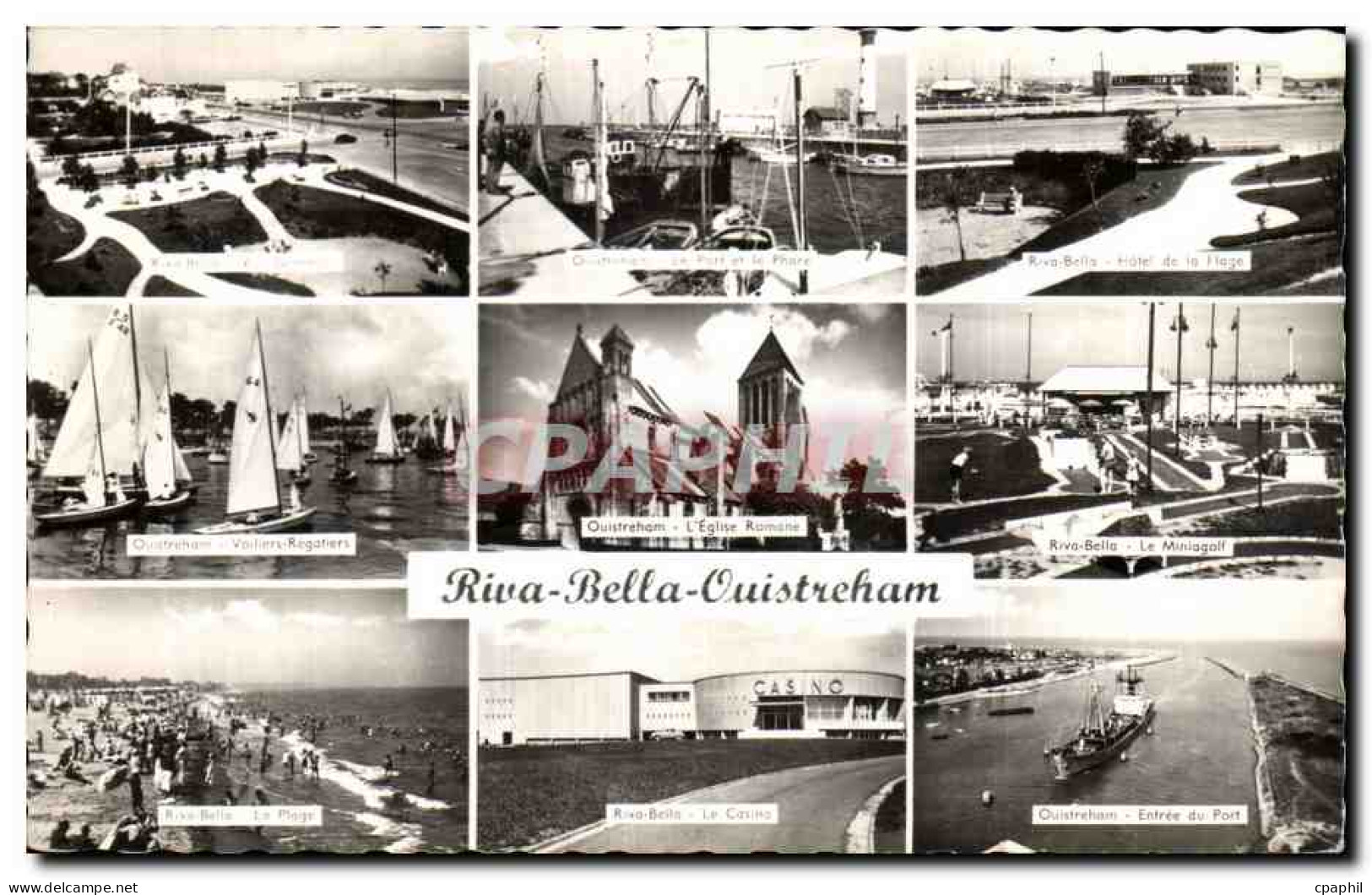 CPSM Riva Bella Ouistreham La plage