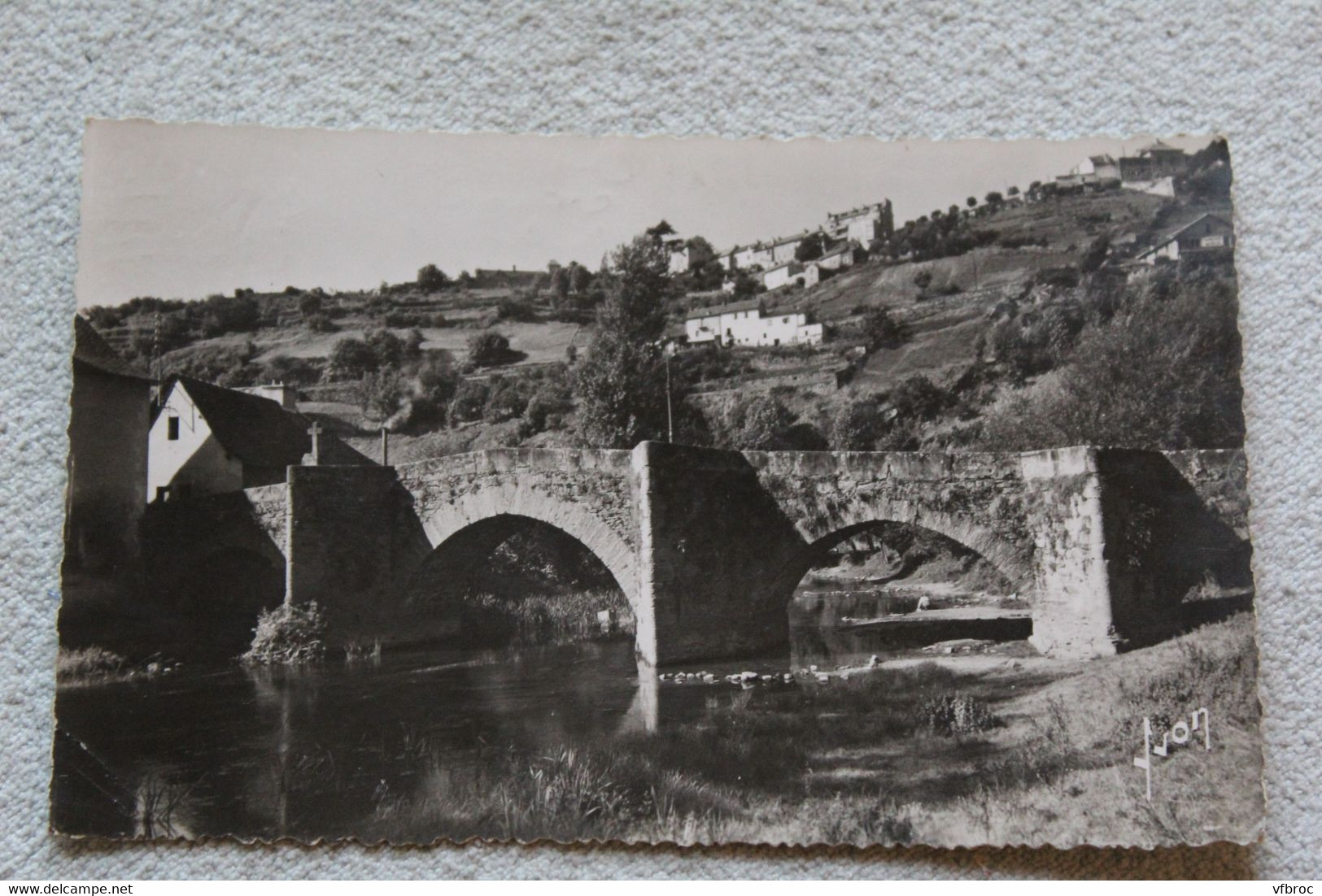 Cpsm, Rodez, vieux pont de Layoule, Aveyron 12