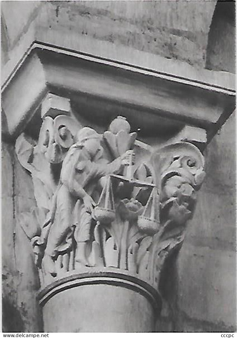 CPSM Romans-sur-Isère Collégiale de Saint-Bernard IXe XIIIe Siècle - Chapiteau