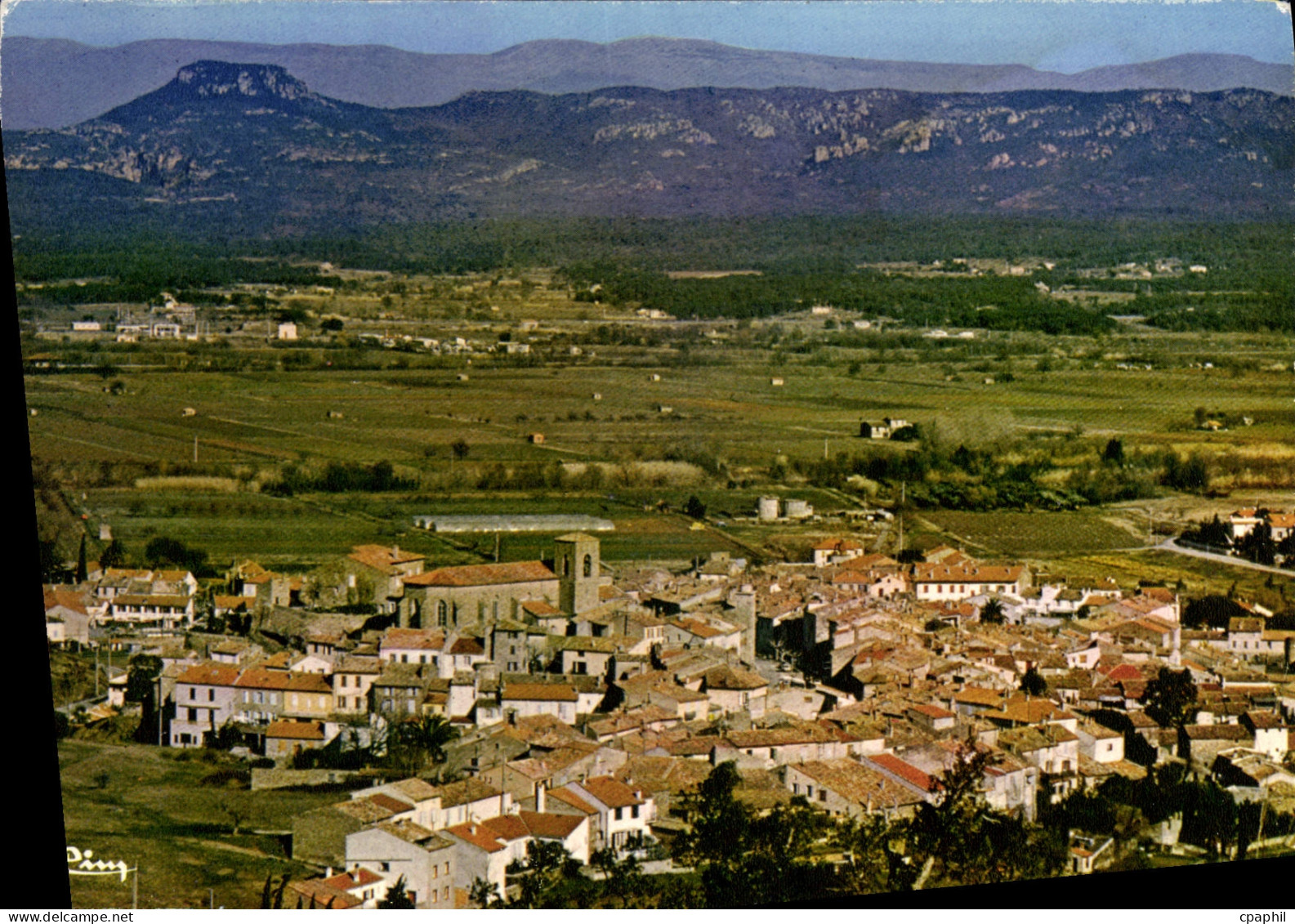CPSM Roquebrune sur Argens Var Vue generale Au premier plan Saint Eloi