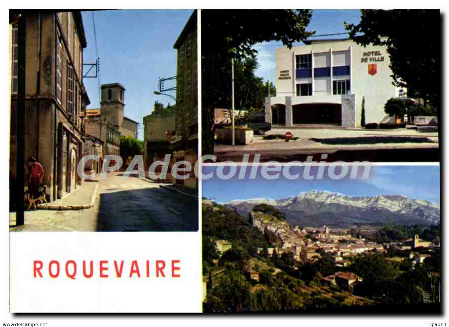 CPSM Roquevaire Souvenir
