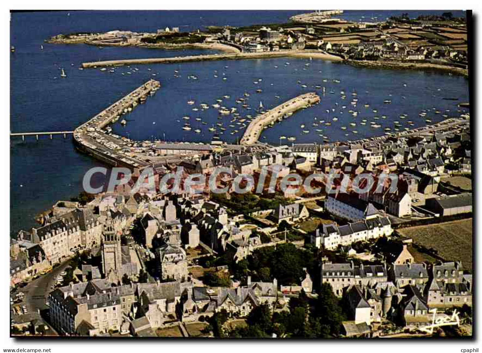CPSM Roscoff le port