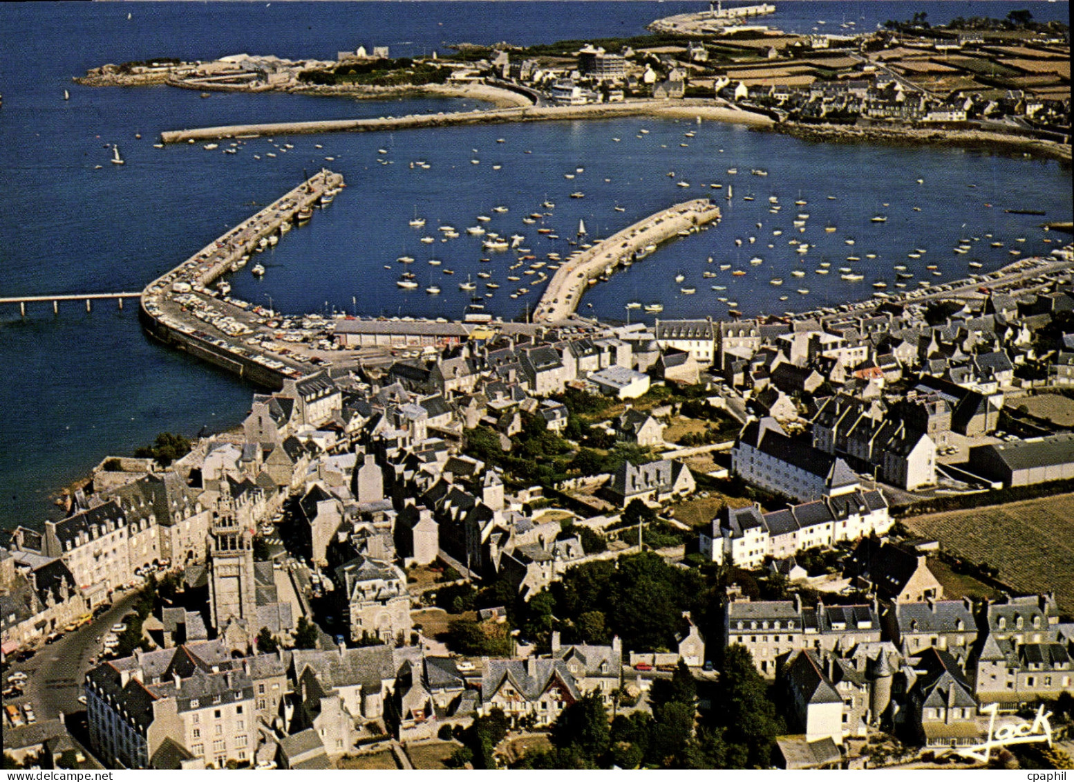 CPSM Roscoff le port