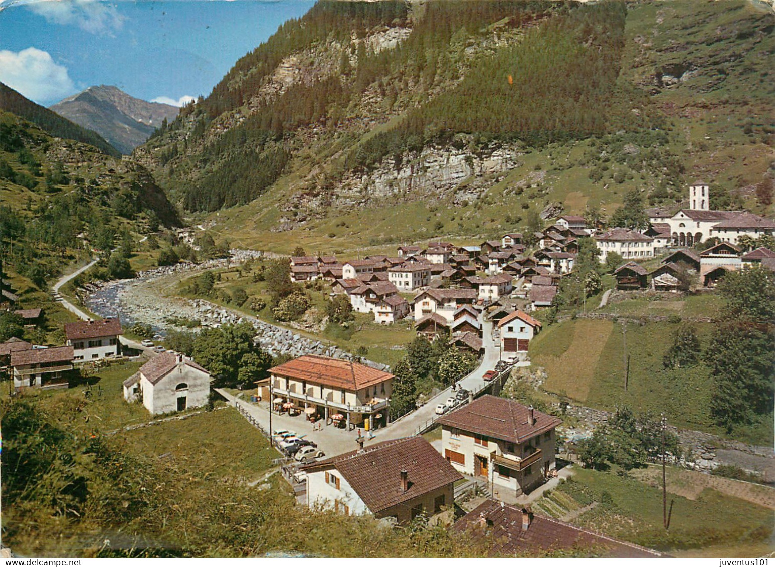 CPSM Rossa-Albergo Valbella-Valle Calanca-Timbre   L2355