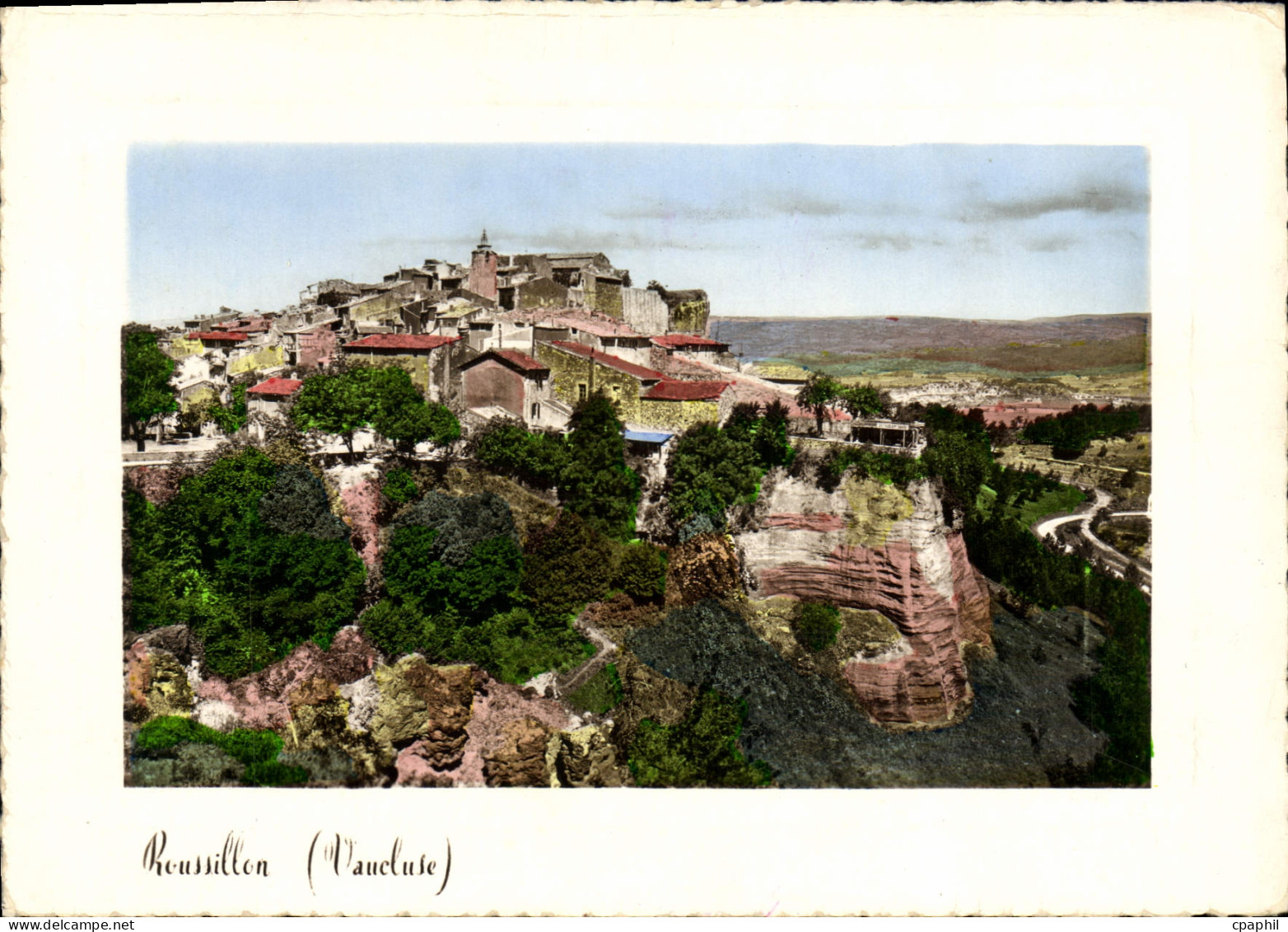 CPSM Roussillon Vue Panoramique