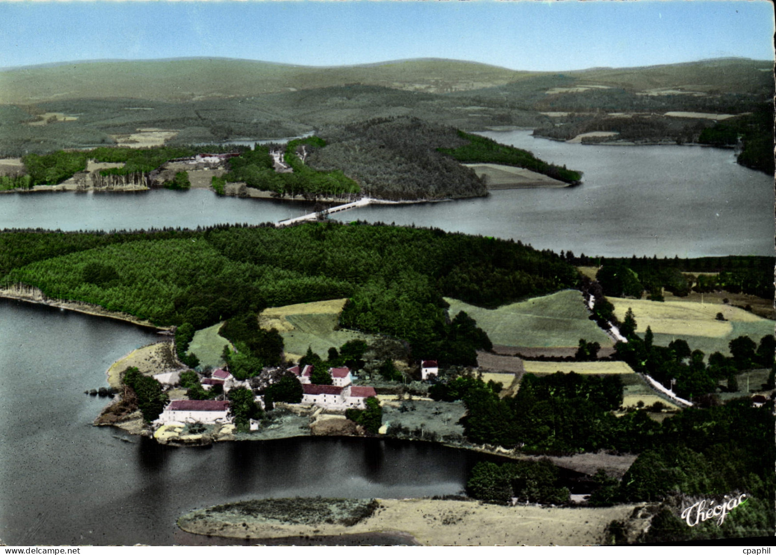 CPSM Royere Barrage De Vassiviere