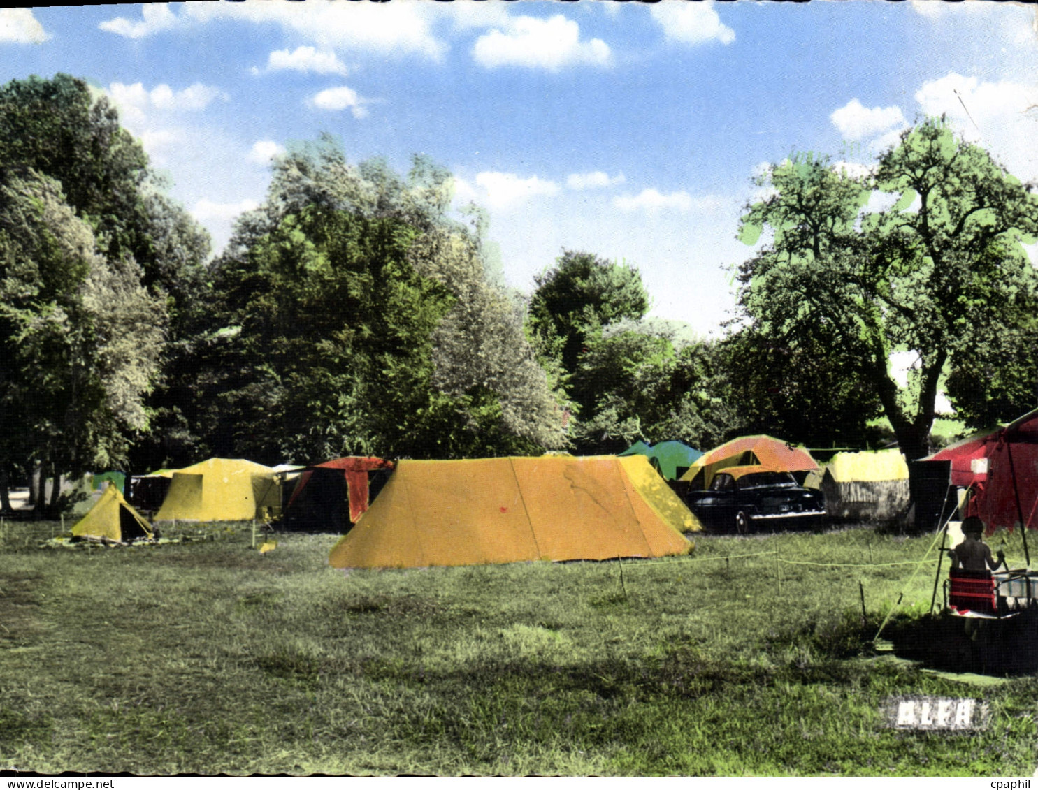 CPSM Saint Arnoult en Yvelines (S et O)  Le Camping