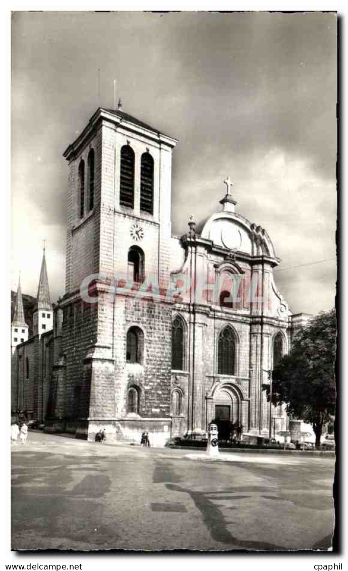 CPSM Saint Claude La cathedrale