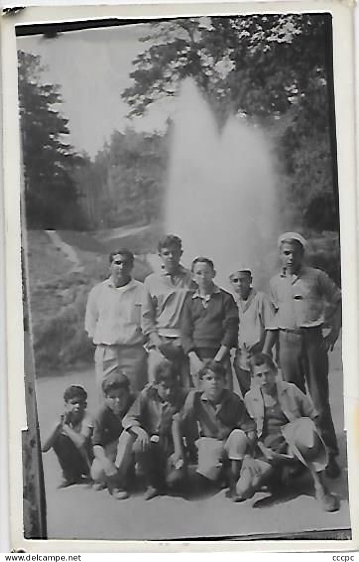 CPSM Saint- Férréol - groupe de personnes