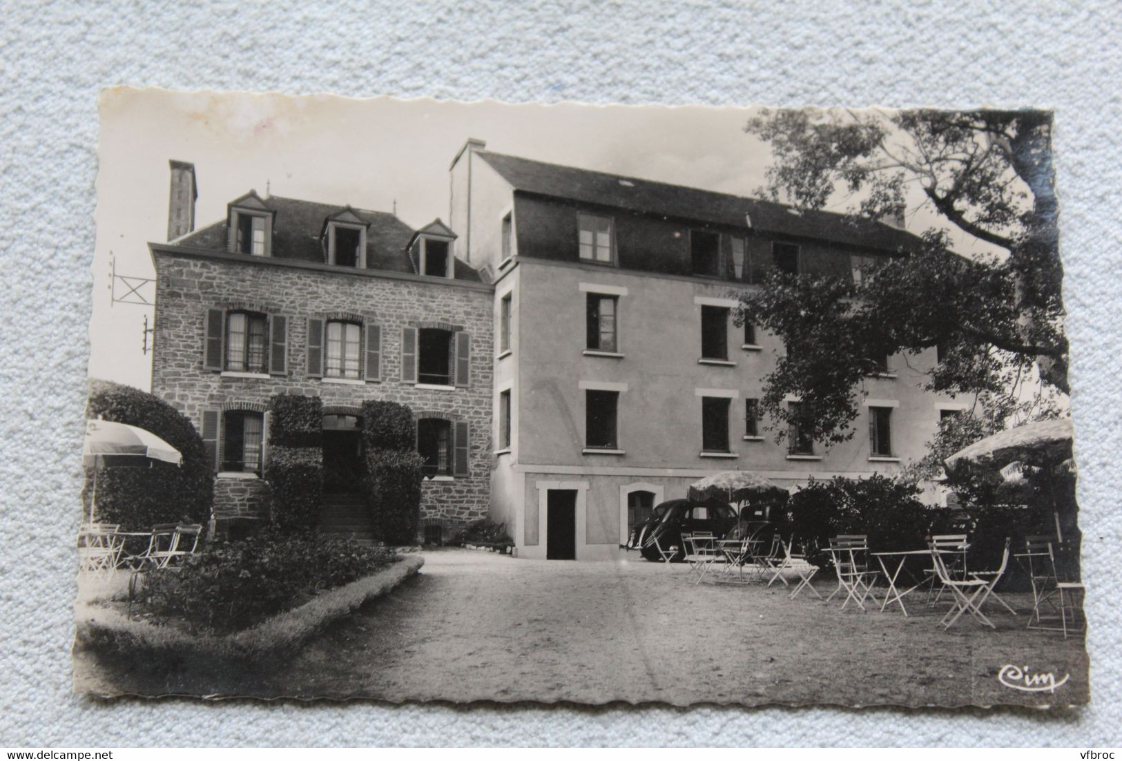 Cpsm , Saint Jacut de la mer, hôtel Raould, façade Sud, entrée par le jardin, Cotes d'Armor 22