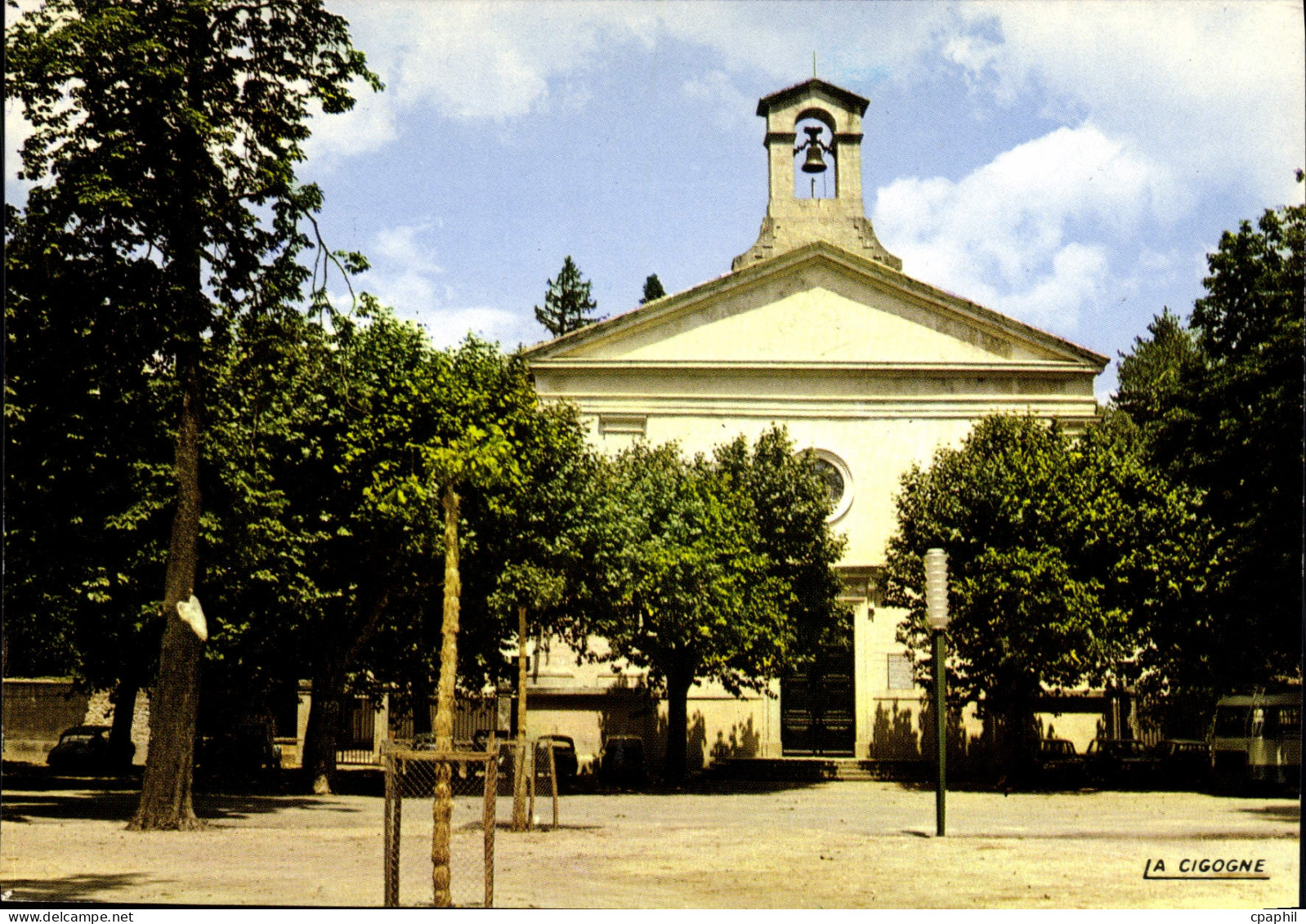CPSM Saint Jean Du Gard Le Temple