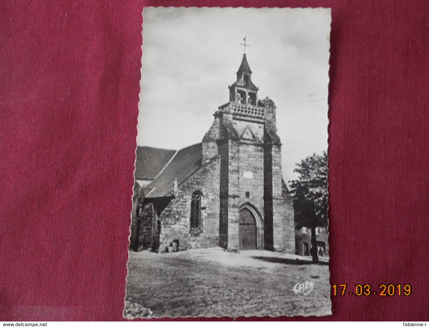 CPSM - Saint-Nicolas-du-Pélem - L'Eglise