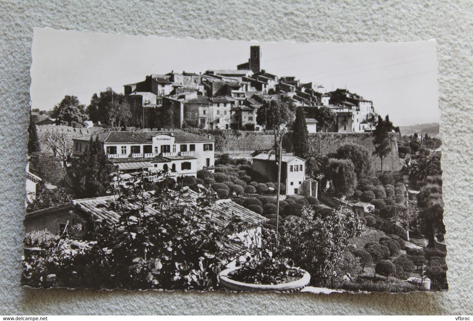 Cpsm, saint Paul, une vue du village, Alpes maritimes 06