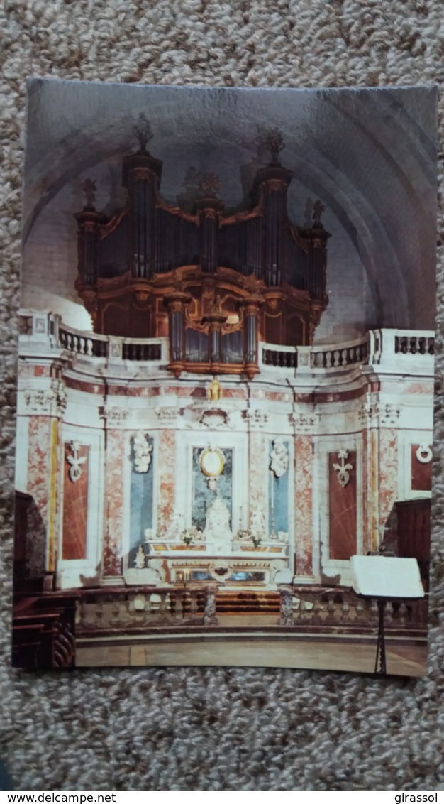 CPSM SAINT PONS DE THOMIERES 34 LA CATHEDRALE LE SANCTUAIRE XVIII  PHOTO FARENQ ORGUE BUFFET