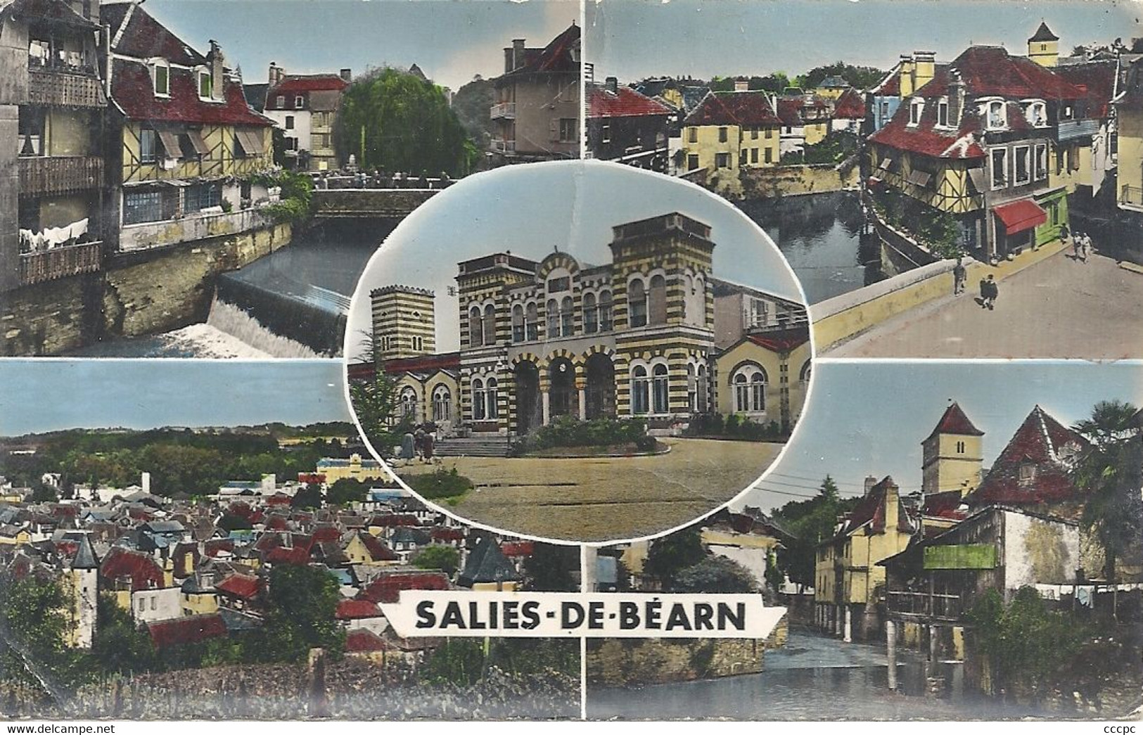 CPSM Salies de Béarn vues multiples