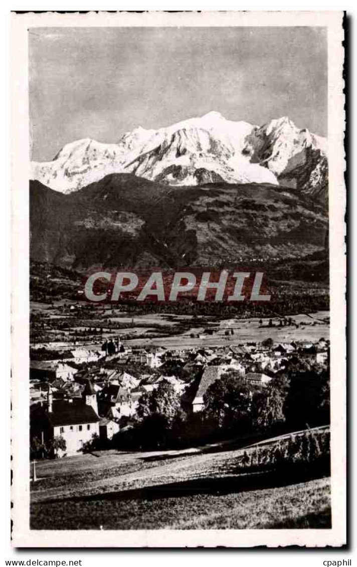 CPSM Sallanches et le Mont Blanc