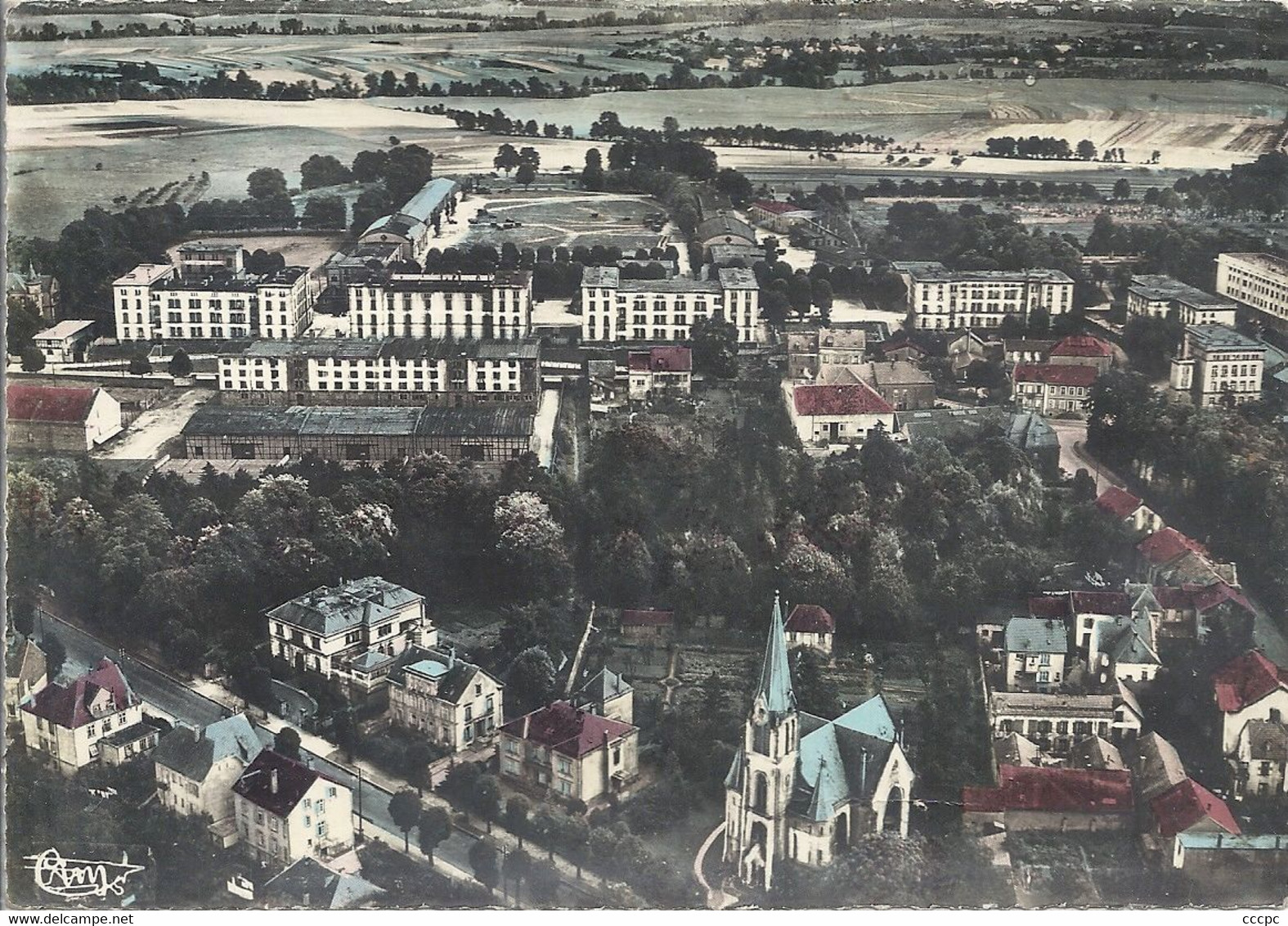 CPSM Sarrebourg Vue générale aérienne