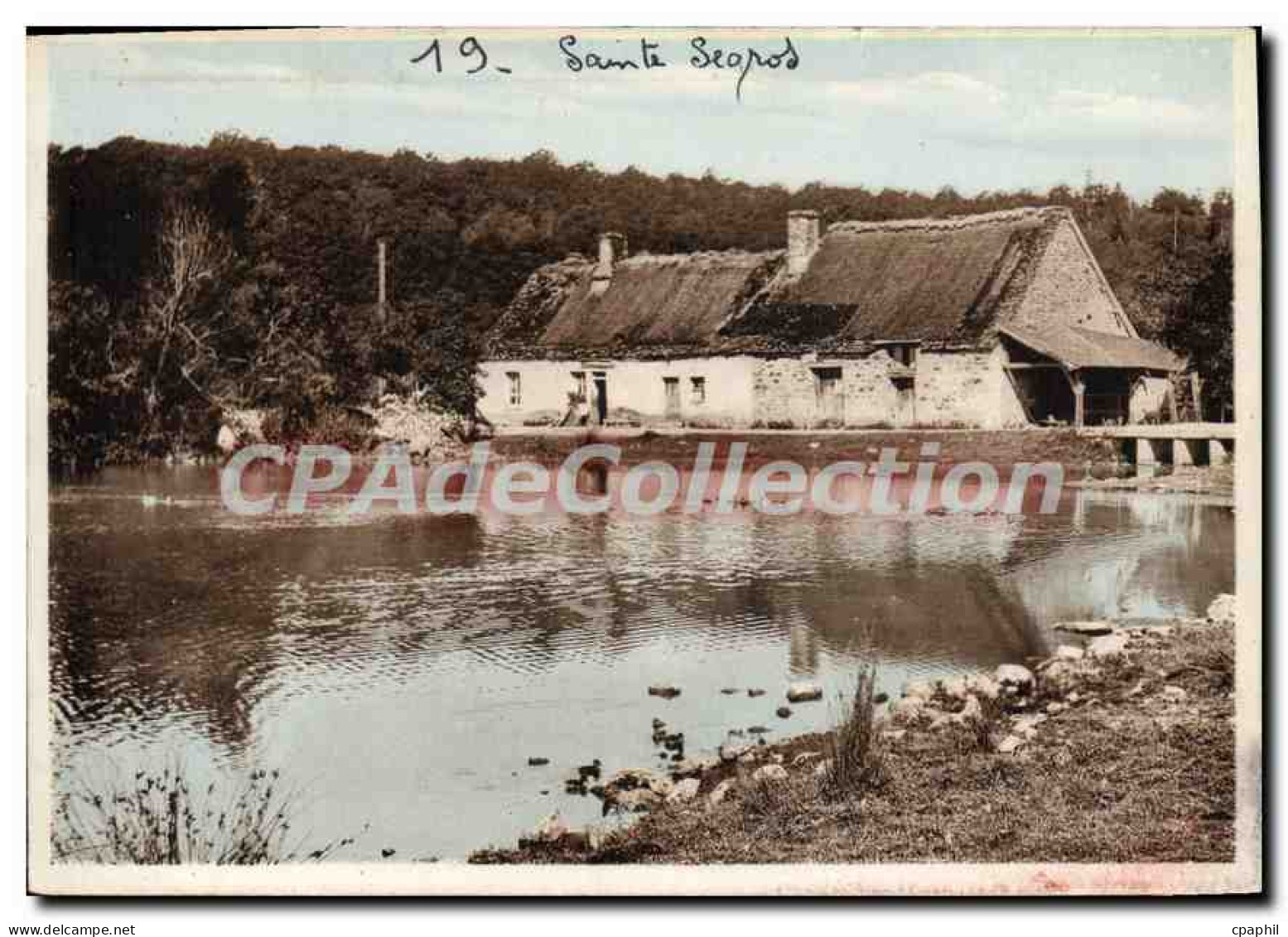 CPSM Saulieu Vieille Ferme De Sainte Segros