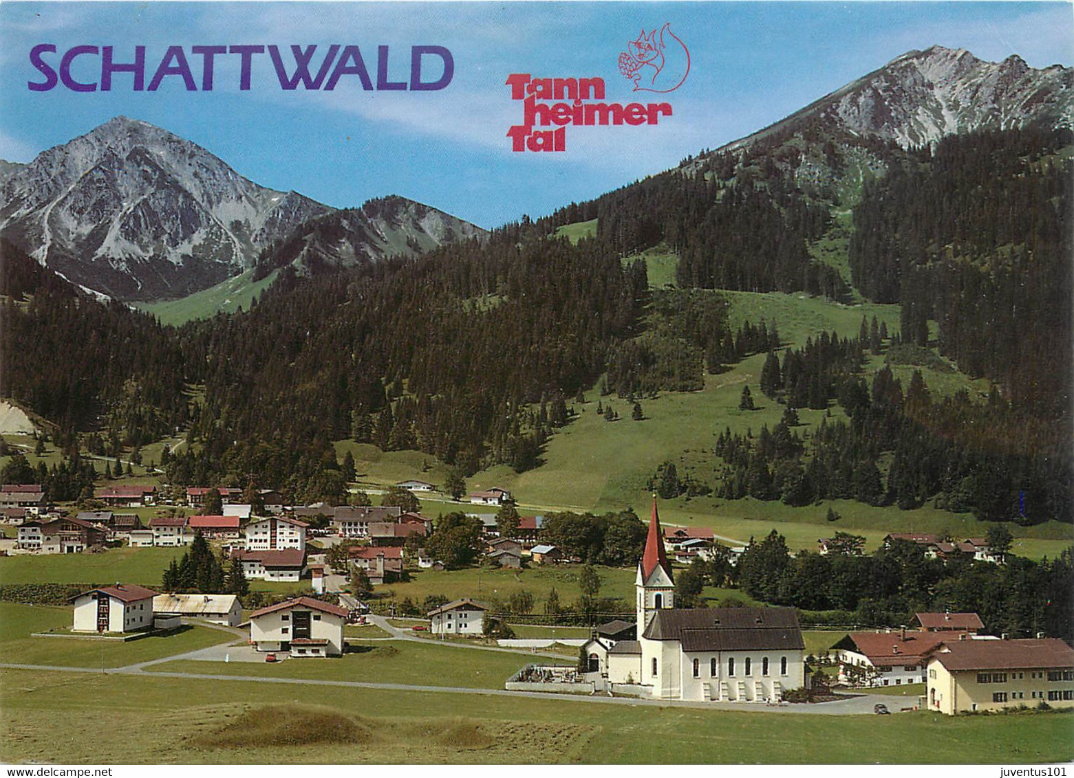 CPSM Schattwald mit Bschiesser-Beau timbre      L1307