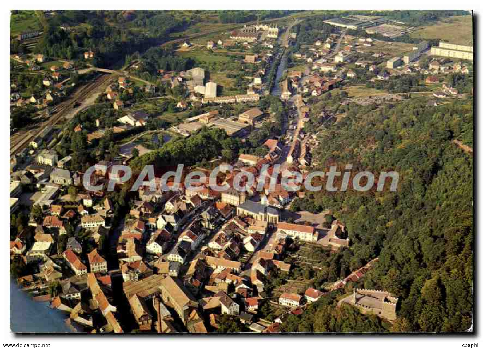 CPSM Schirmeck Vue Aerienne