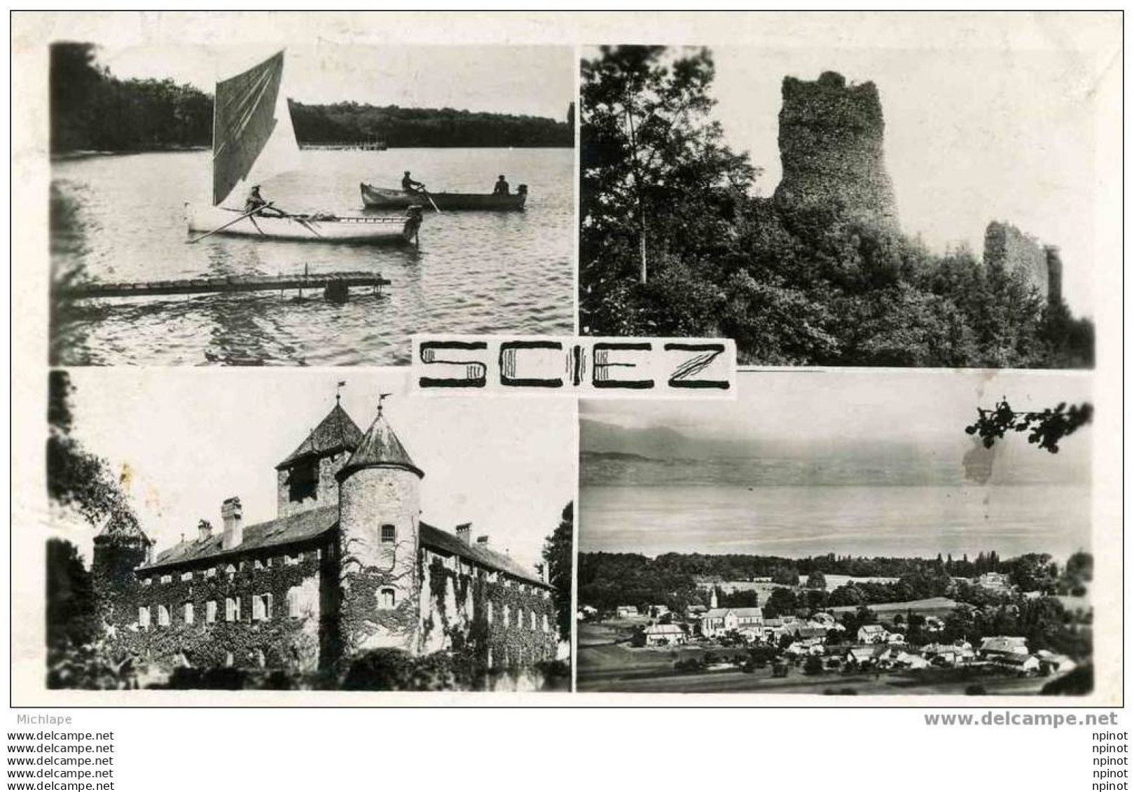 CPSM SCIEZ MULTIVUES