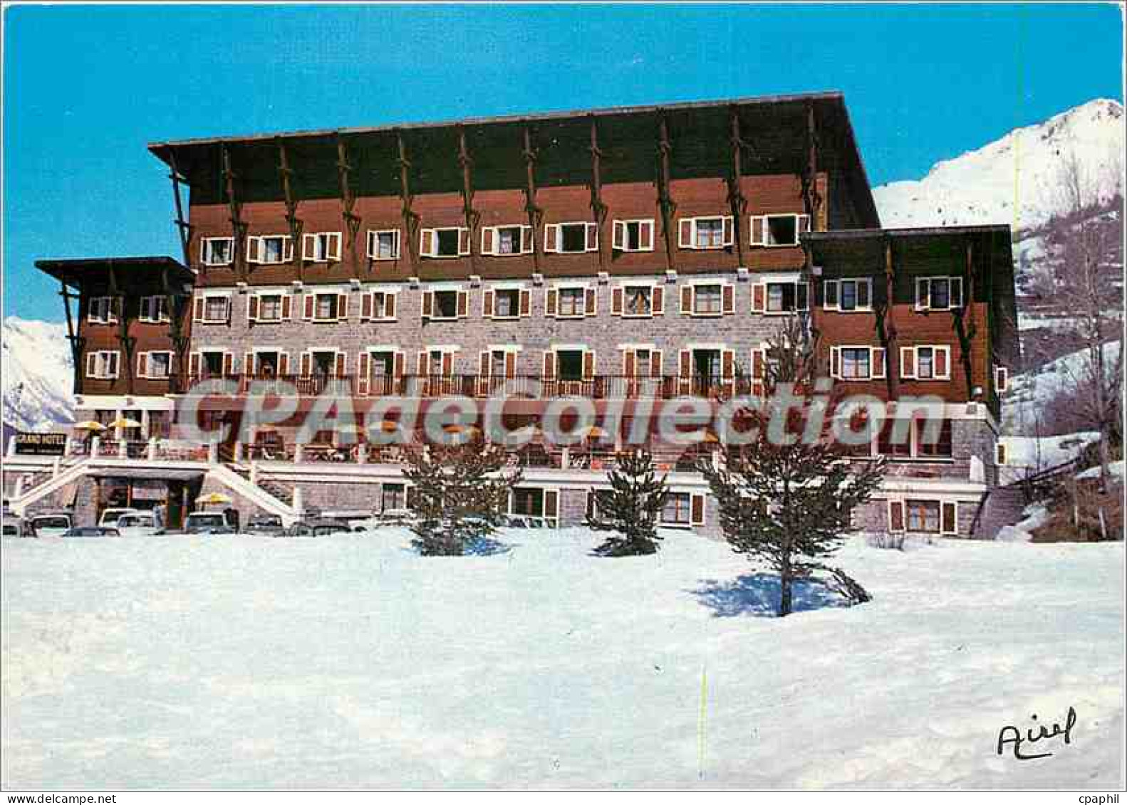CPSM Serre Chevalier son emplacement unique face au Telepherique Ete Hiver