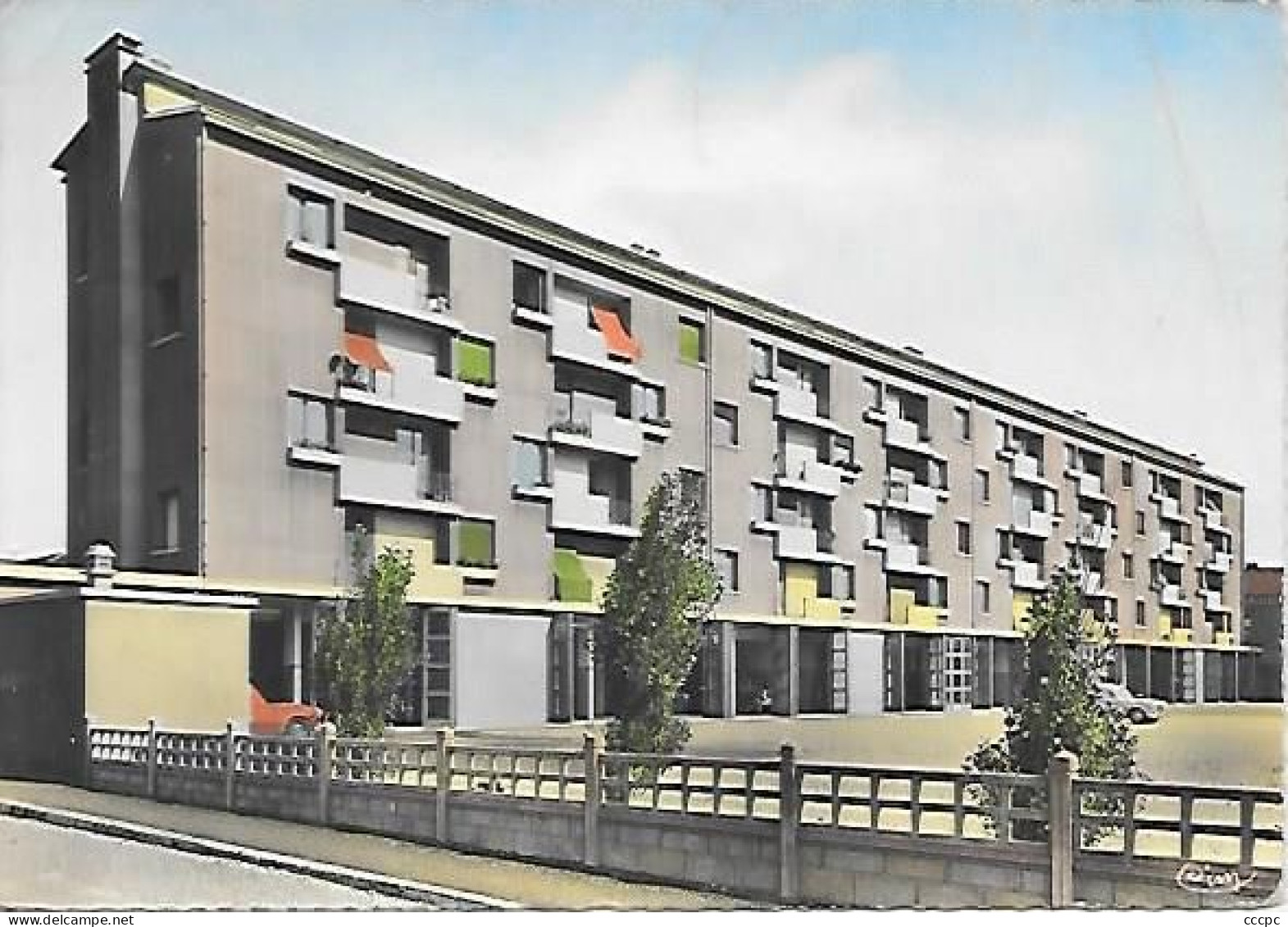 CPSM Sochaux Hôtel des Pompiers