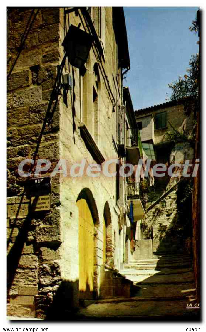 CPSM Sommieres Montee Du Chateau