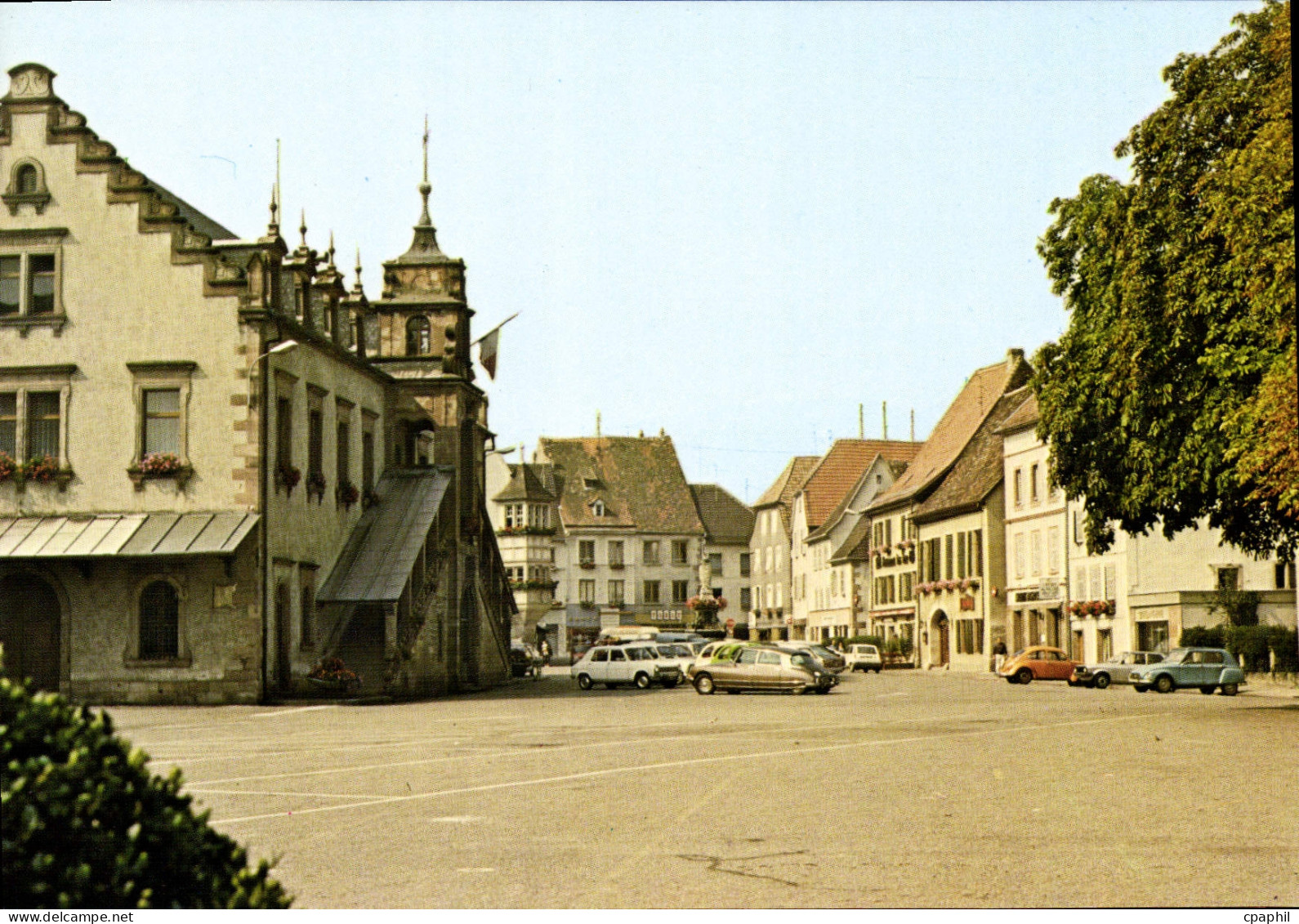 CPSM Soultz Place De La Mairie
