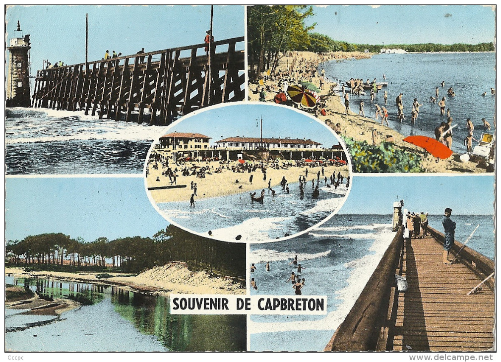 CPSM Souvenir de Capbreton vues multiples