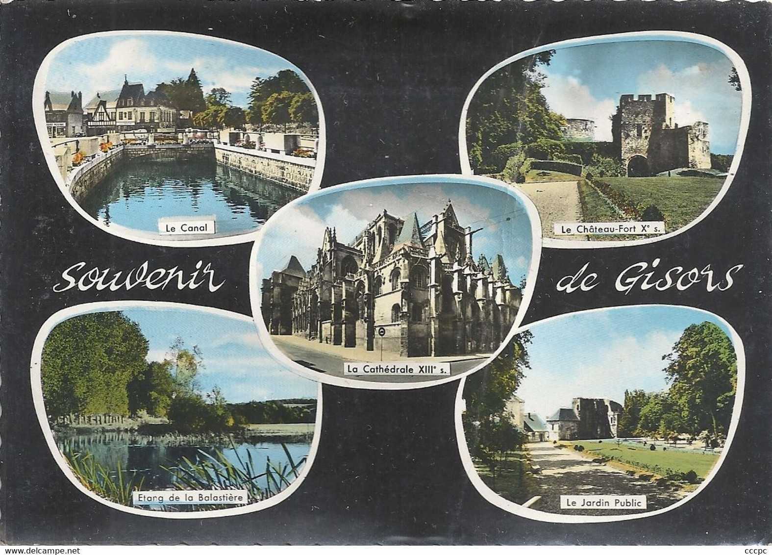 CPSM Souvenir de Gisors vues multiples