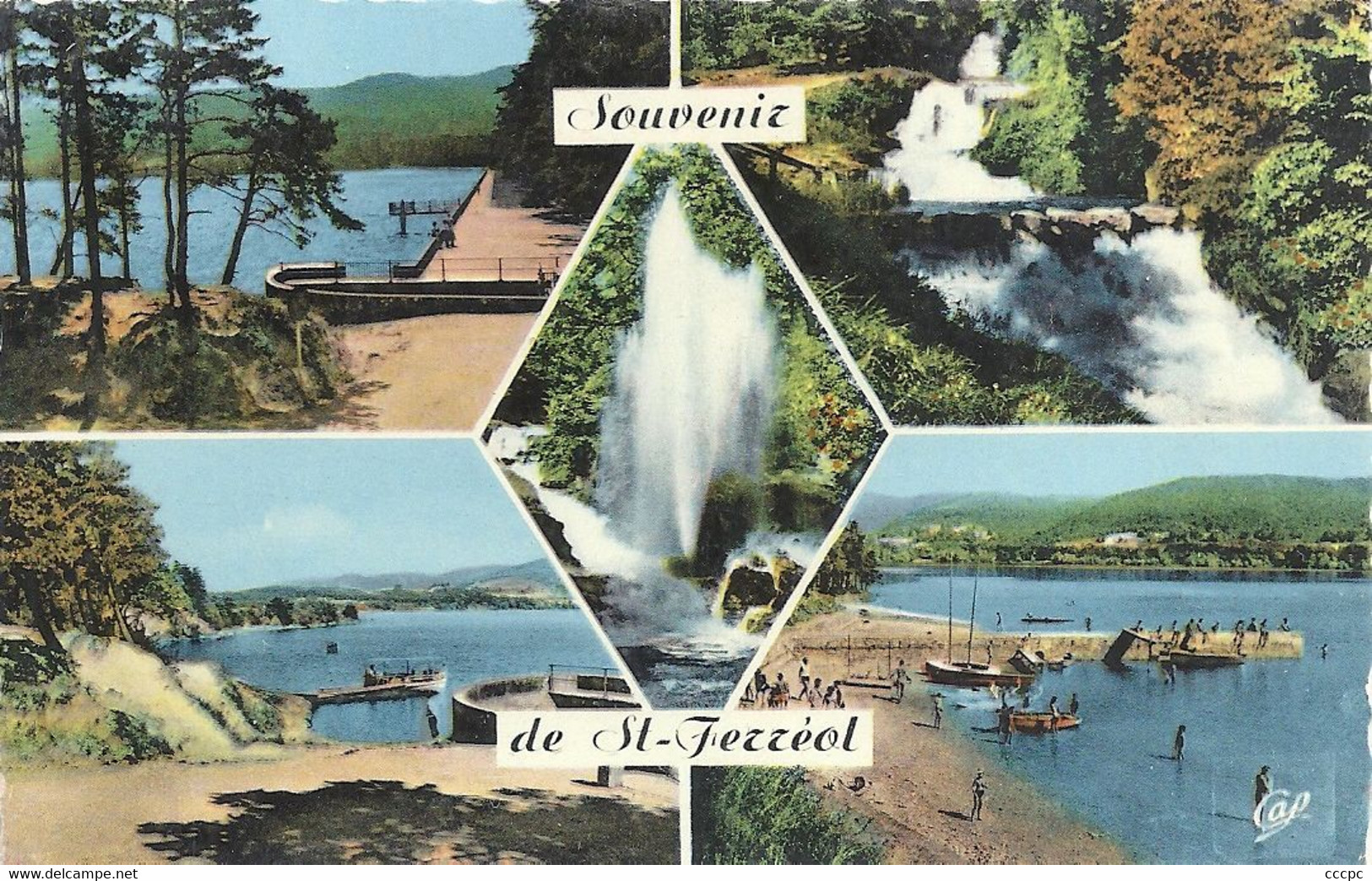 CPSM Souvenir de Saint-Ferréol vues multiples