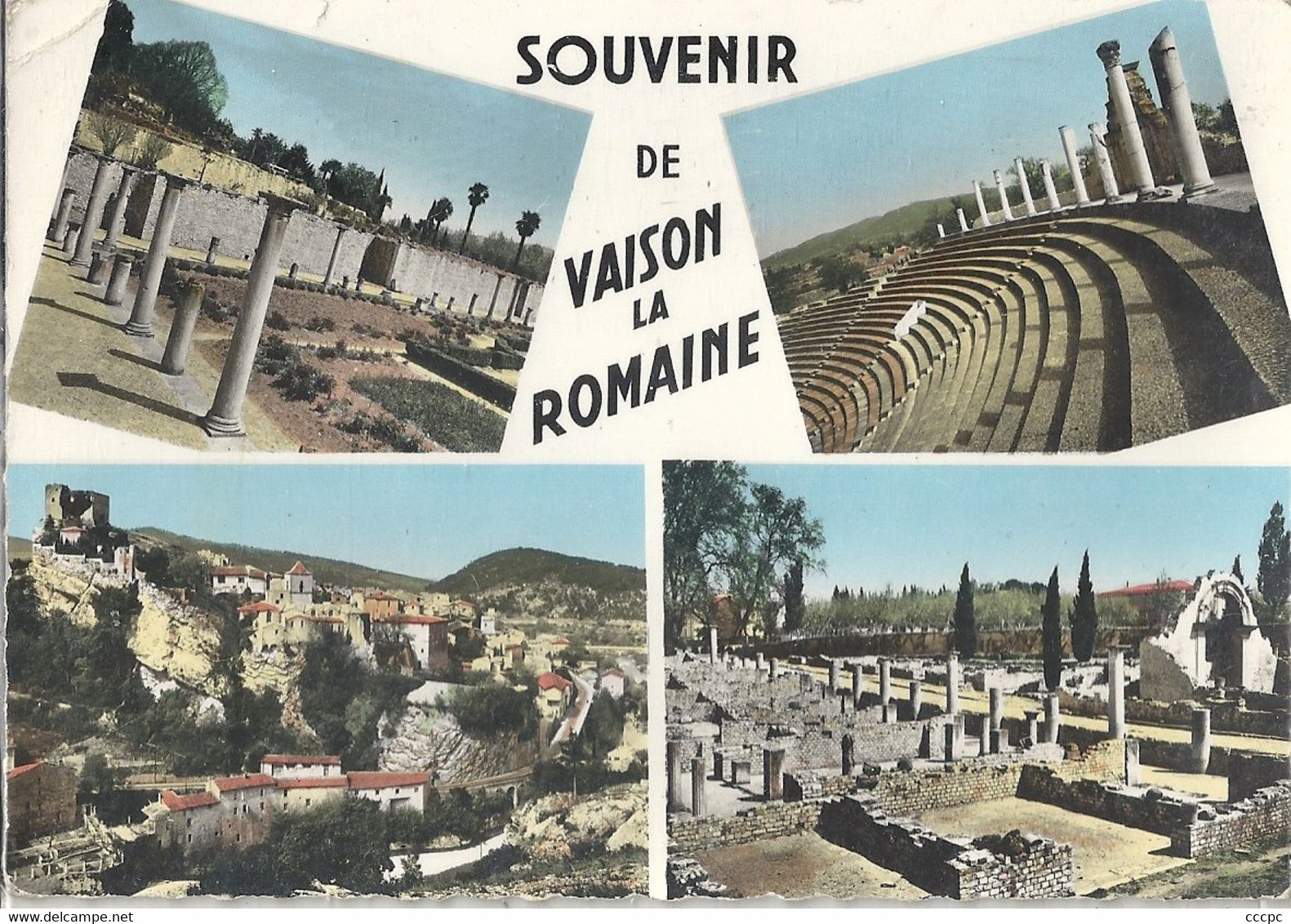 CPSM Souvenir de Vaison-la-Romaine vues multiples