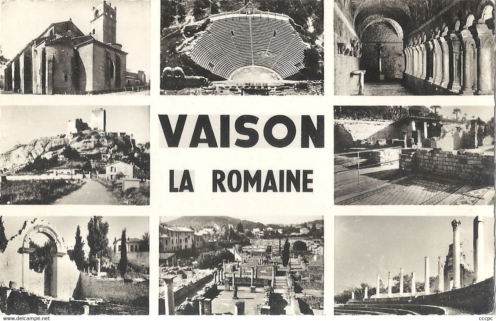 CPSM Souvenir de Vaison-la-Romaine vues multiples