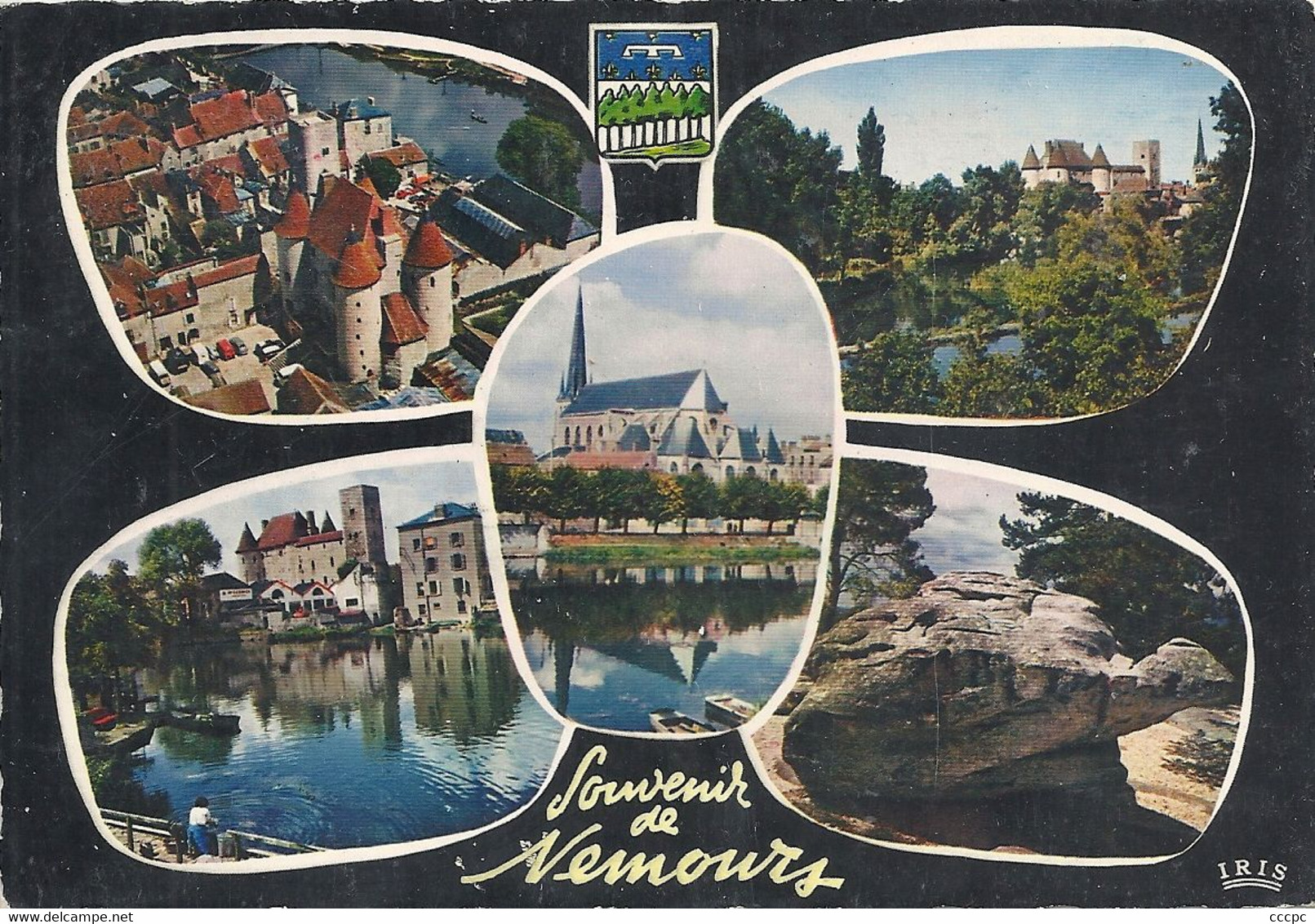 CPSM Souvenirs de Nemours vues multiples
