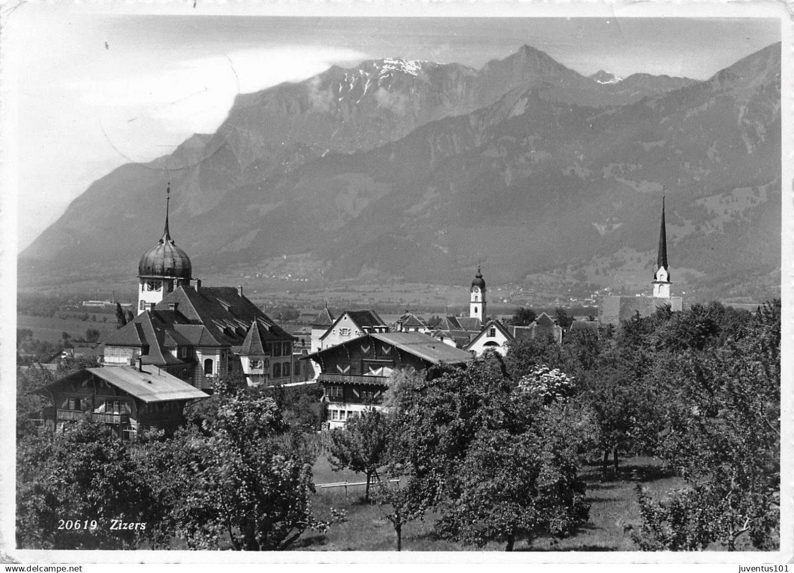 CPSM St-Johannes Stift Zizers-Timbre     L3046
