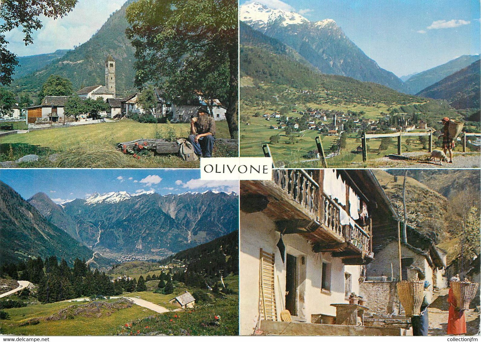 CPSM   SUISSE  "Olivone"