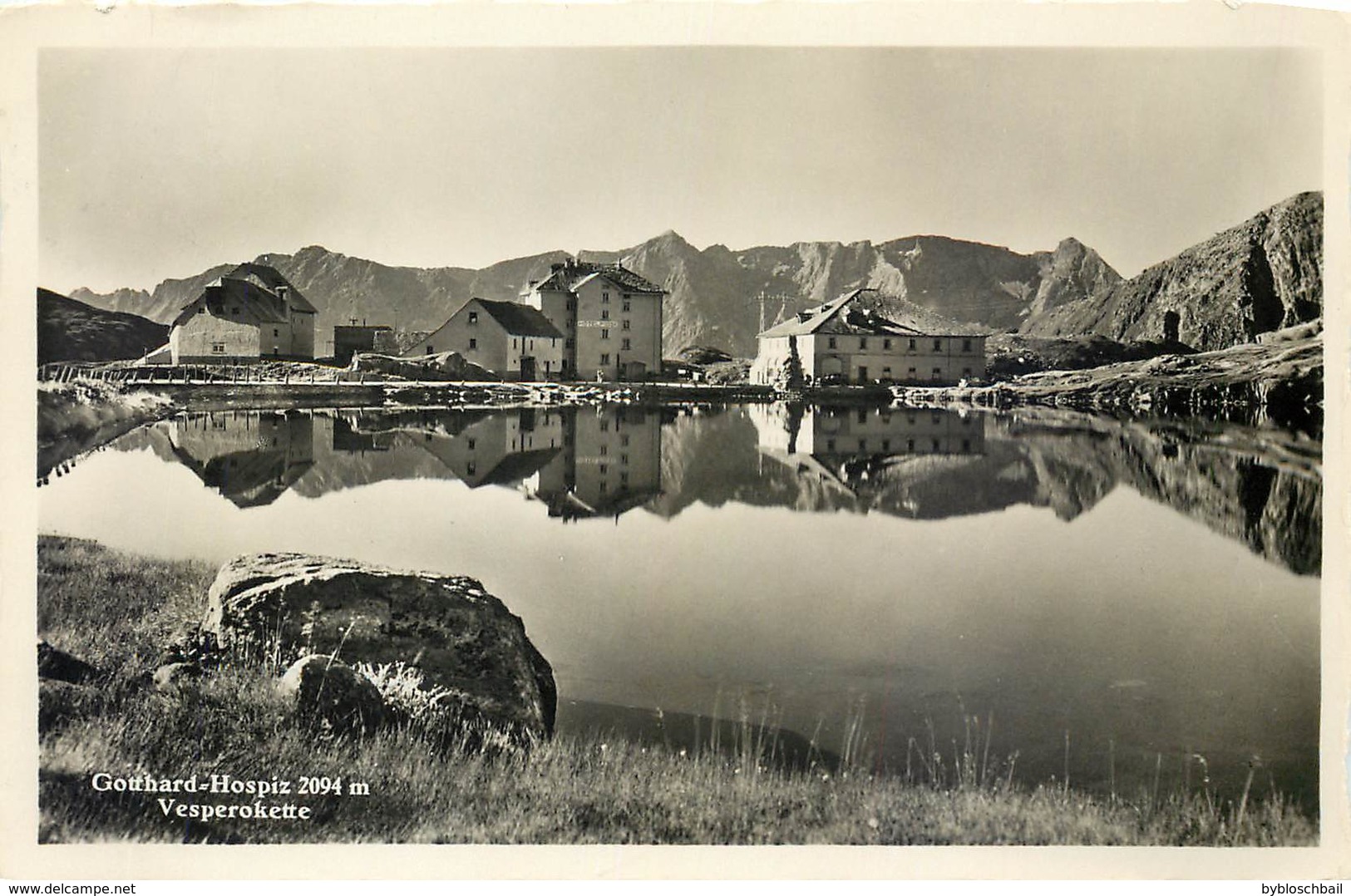 CPSM Suisse TI Tessin Gotthard - Hospiz Vesperokette